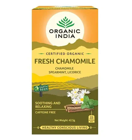 Organic India Fresh Chamomile 25 Tb