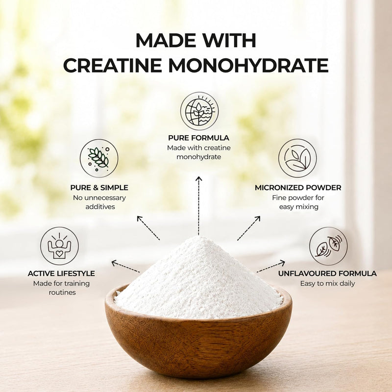 NutraHike Creatine Powder 500g Unflavoured