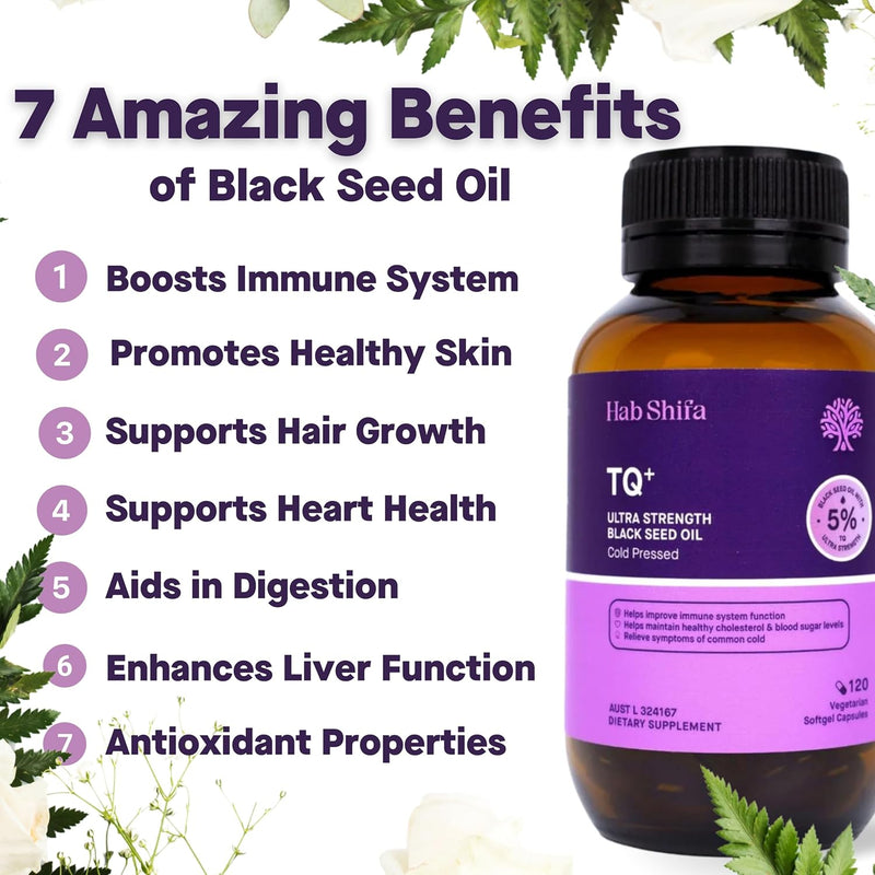 HAB SHIFA Black Seed Oil Vegecaps 500mg
