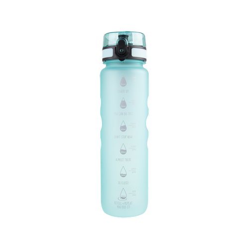 Oasis Motivational Sports Bottle 1L (Aqua Marine))