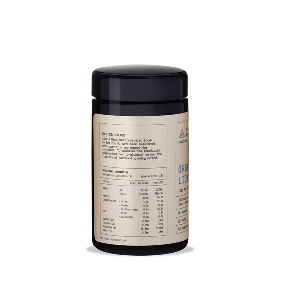 Evolution Botanicals Organic Lion's Mane Food for Thought 100g