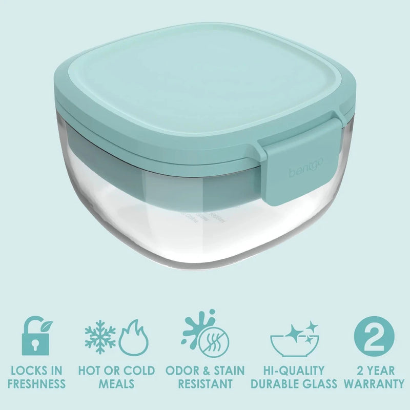 Bentgo Kid's Snap & Go Lunch Box (Coastal Seaglass)