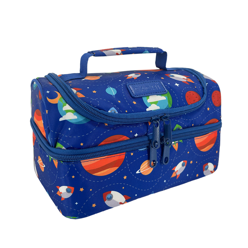Sachi Double Decker Lunch Bag (Outer Space)