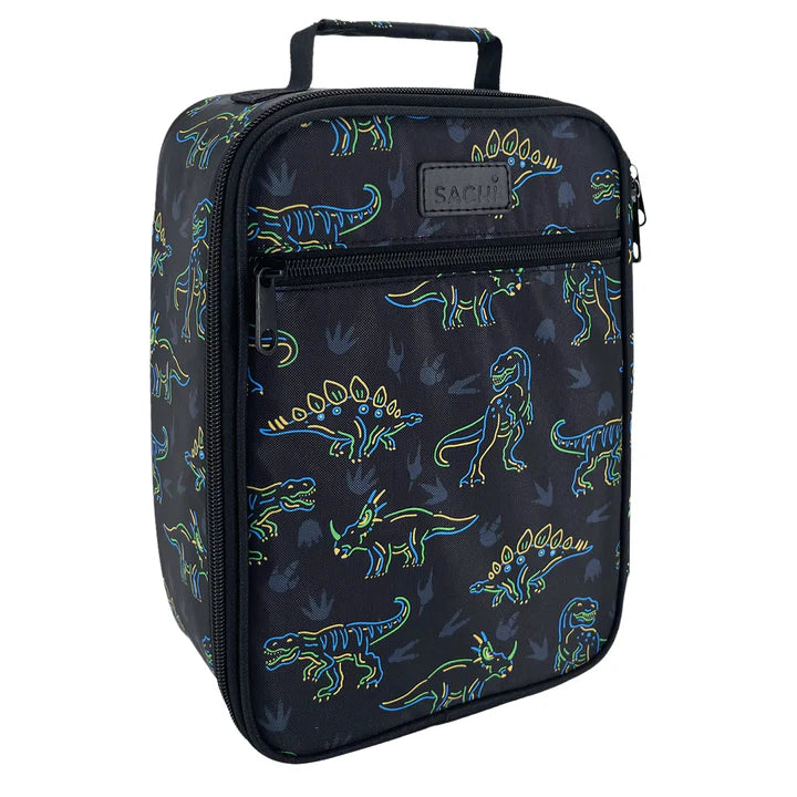 Sachi Insulated Junior Bag ((Neon Dinosaurs)