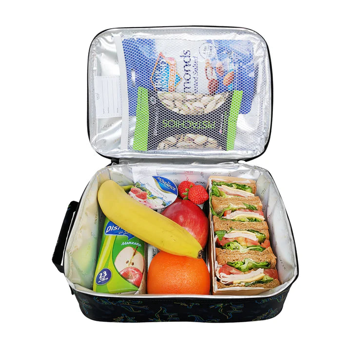 Sachi Insulated Junior Bag ((Neon Dinosaurs)