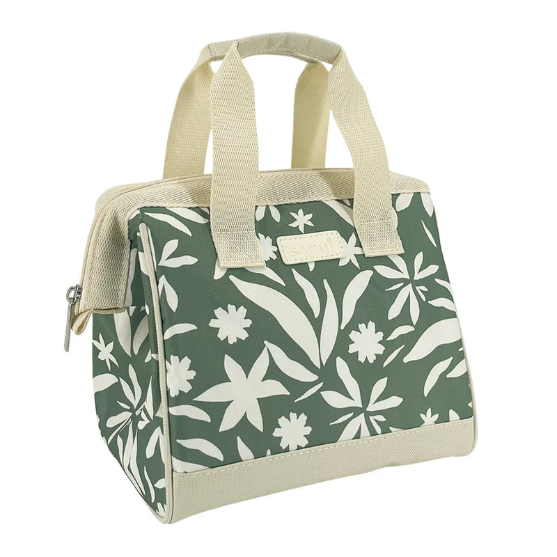 Sachi Insulated Lunch Bag (Sage Wildflower)