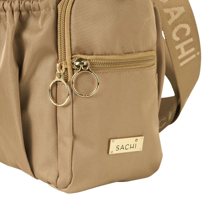 Sachi Crossbody Insulate Body Bag (Latte)