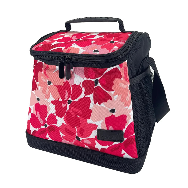 Sachi Weekender Insulated Cooler Bag 12L Red Poppies