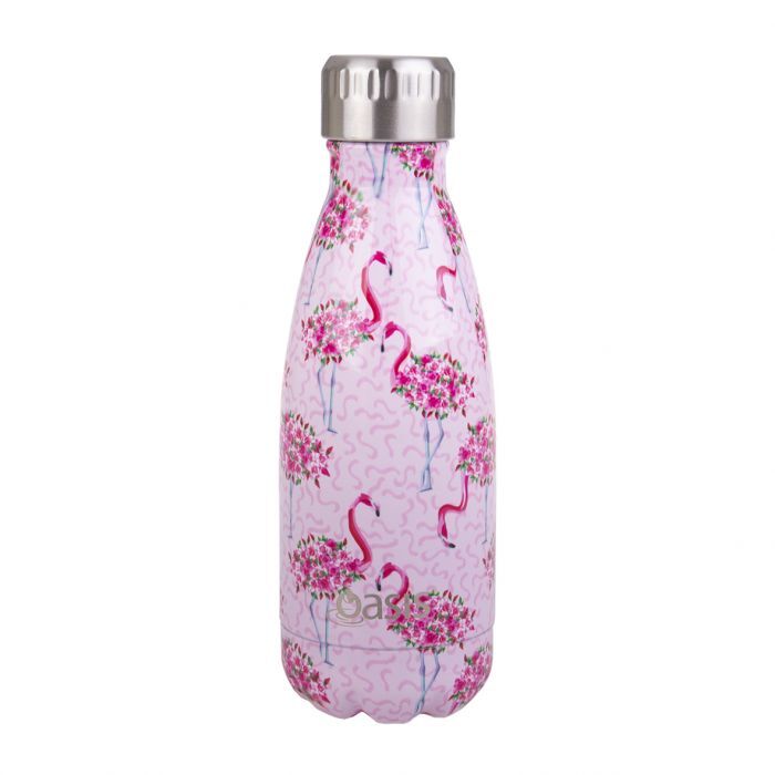 Oasis Drink Bottle 350ml (Flamingos)