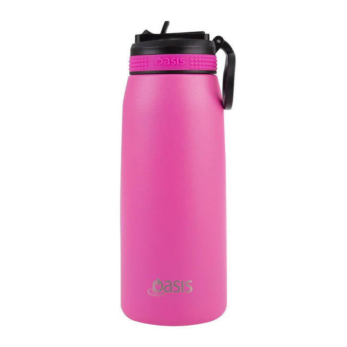 Oasis Sports Bottle 780ml (Neon Pink)