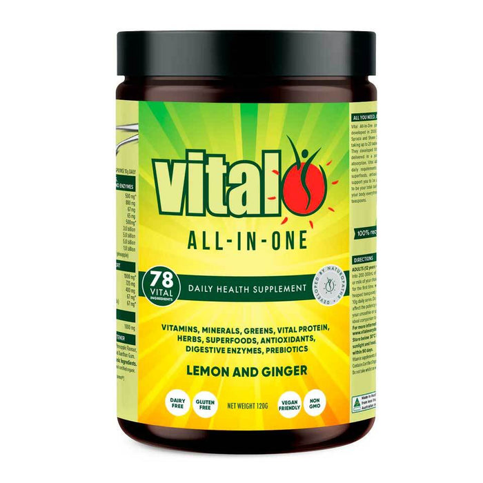 Vital All in one Lemon & Ginger 120g