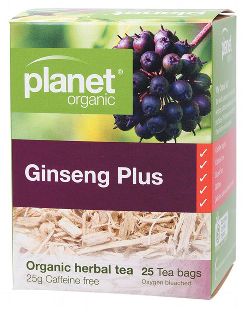 Planet Organic Ginseng Plus 25s
