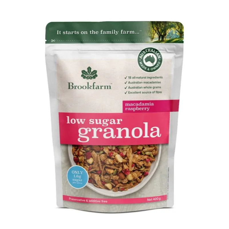 BF Low sugar granola rasp 400g