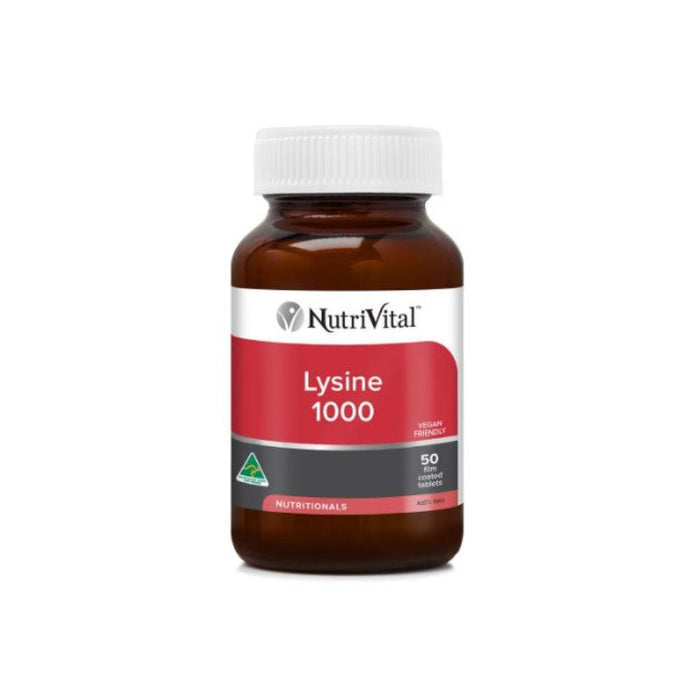 NUTRIVITAL Lysine 1000mg