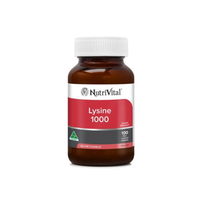 NUTRIVITAL Lysine 1000mg