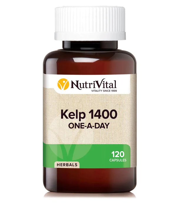 NUTRIVITAL Kelp 1400 OneADay 120c