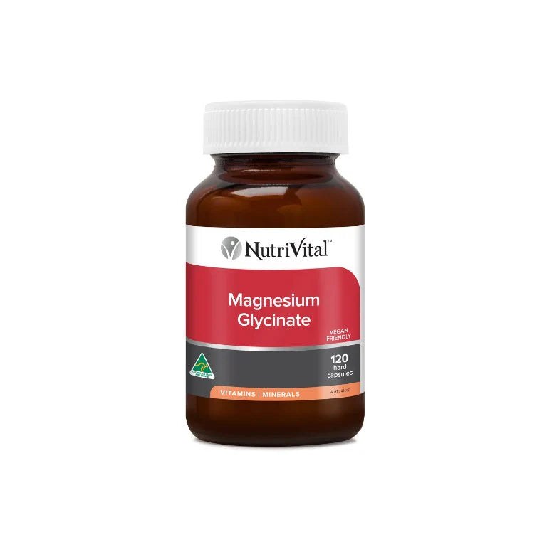 NutriVital Magnesium Glycinate 120 Caps