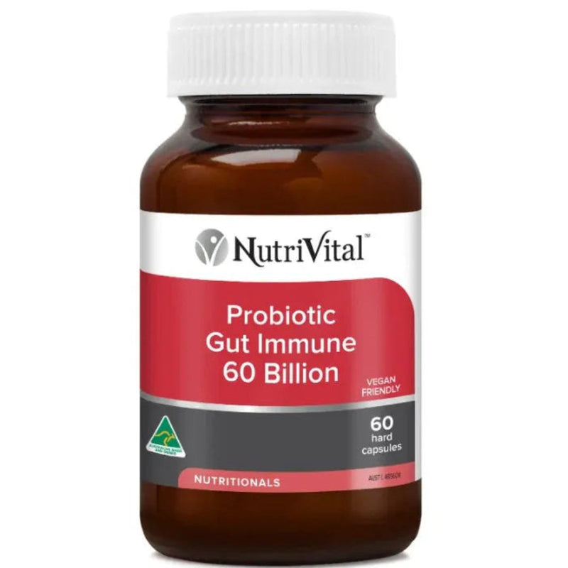 Nutri Vital probiotic Gut Immune 60 Billion 60cap
