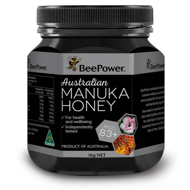 Bee Power Australian Manuka Honey MGO 83+ (5+) 1kg