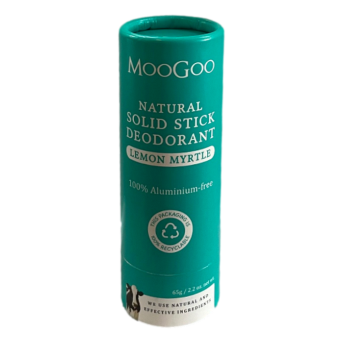 Moogoo Solid Stick Deodorant Lemon Myrtle 65g