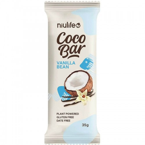 NIULIFE Coco Bar Vanilla Bean 35G