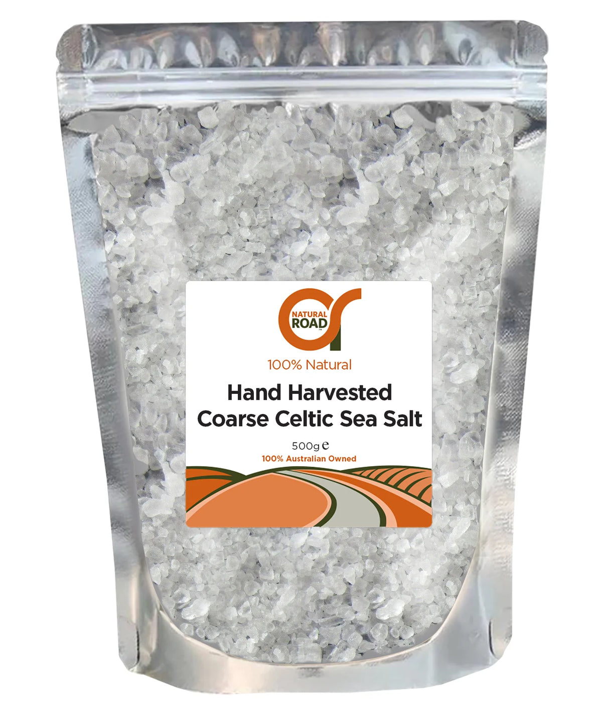 Natural Road Celtic Sea Salt Coarse 500g — Go Vita Burwood