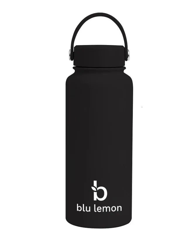 Blue Lemon insulated Water Bottle 1 Litre Khaki
