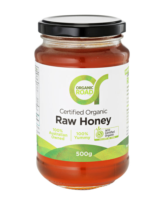 ORGANIC ROAD Raw Organic Honey 500G