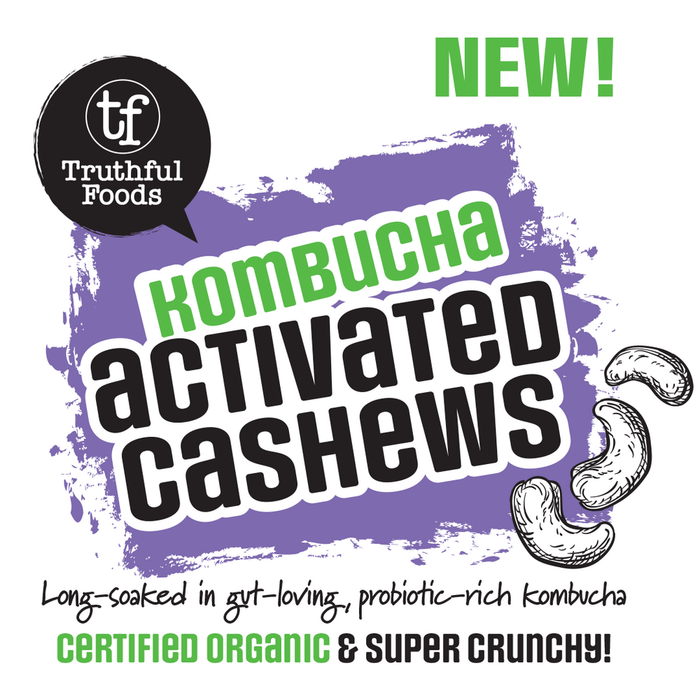 TRUTHFUL FOODS Org Act Kombucha Cashews 300g