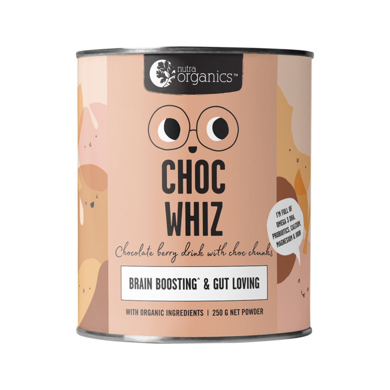 Nutra Organics Choc Whiz 250g