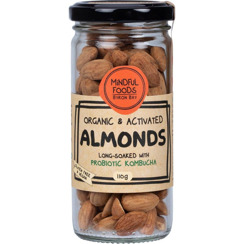 Mindful Foods Organic & Activated Almonds 110g
