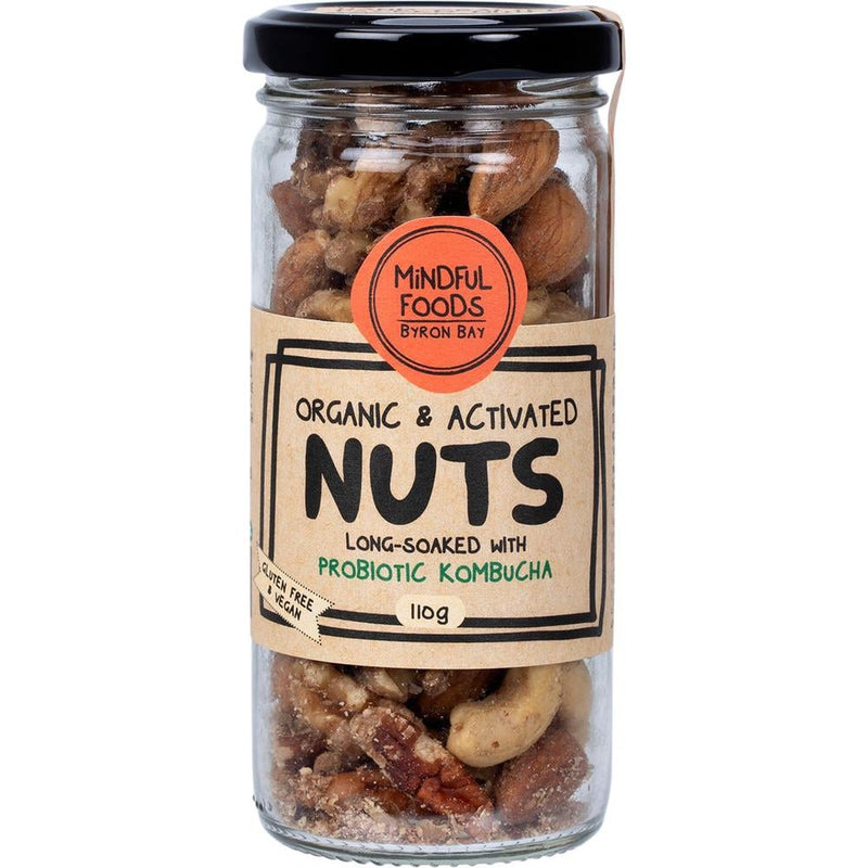 Mindful Foods Organic & Activated Mixed Nuts 120g