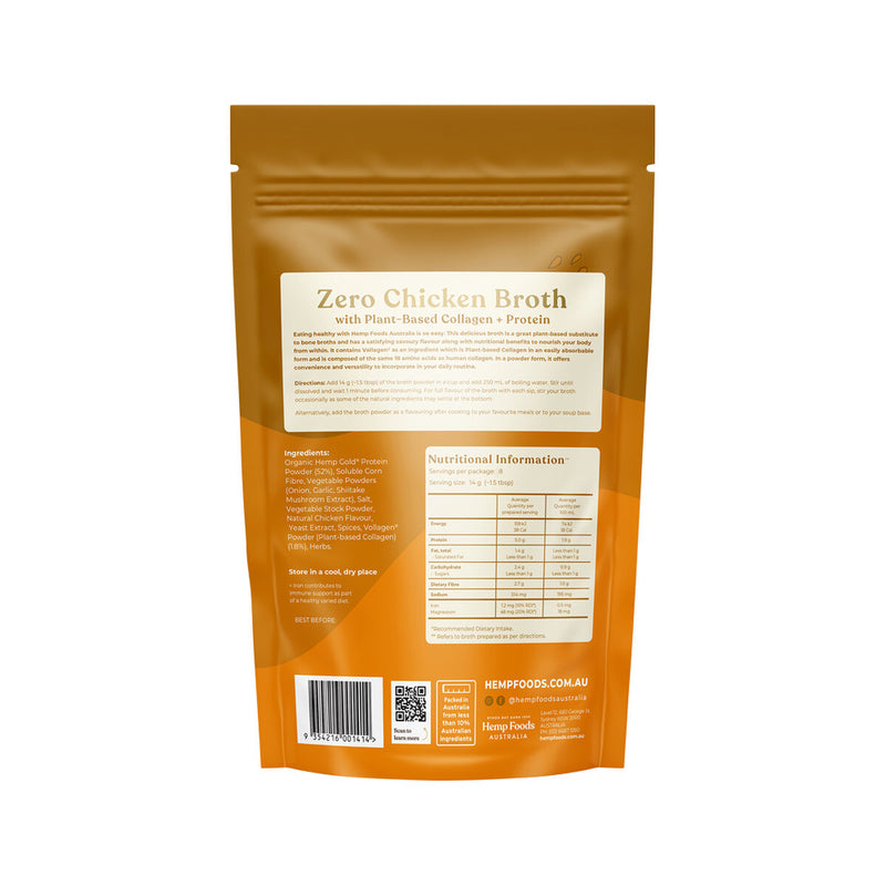 HFA Zero Chicken Broth 112g