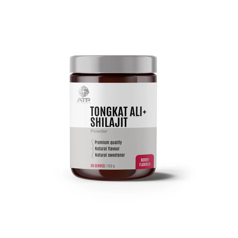 ATP Science Tongkat Ali & Shilajit Powder berry 150g/ 30 serves