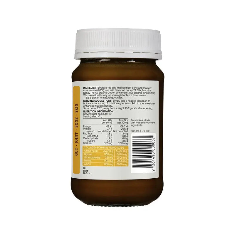 BEST OF THE BONE Manuka Honey Ginger Cinnamon 390g