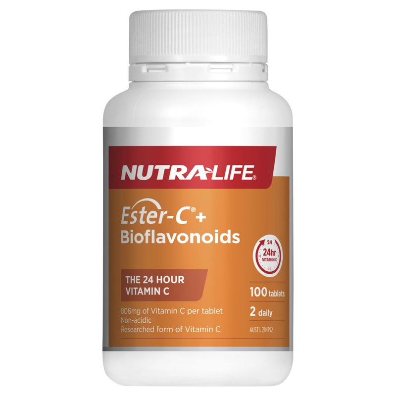 Nutralife Ester-C 1000Mg + Bioflavonoids 100T