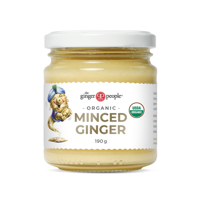 THE GINGER PEOPLE Minced Ginger Organic 190g