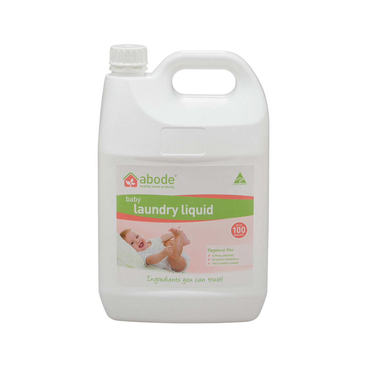 Abode Laundry Liquid Front and Top Loader Blue Mallee and Eucalyptus 1 ...
