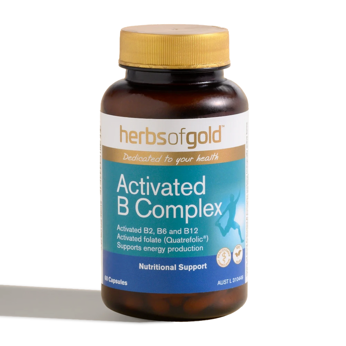 HERBS OF GOLD Activated B Comp 60c