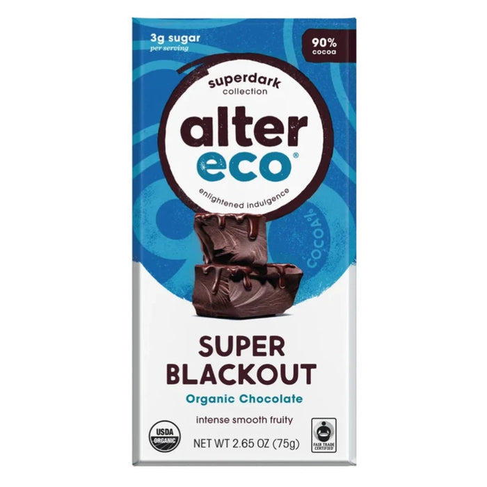 ALTER ECO Chocolate Organic Dark 75g