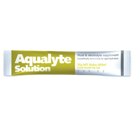Aqualyte Fluid & Electrolyte Supplement 25g Lemon Lime