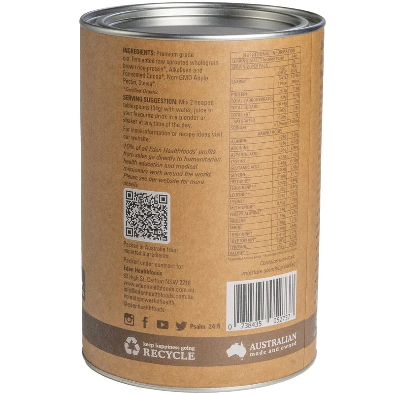 Eden Healthfoods Ultimate Protein Chocolate 1kg