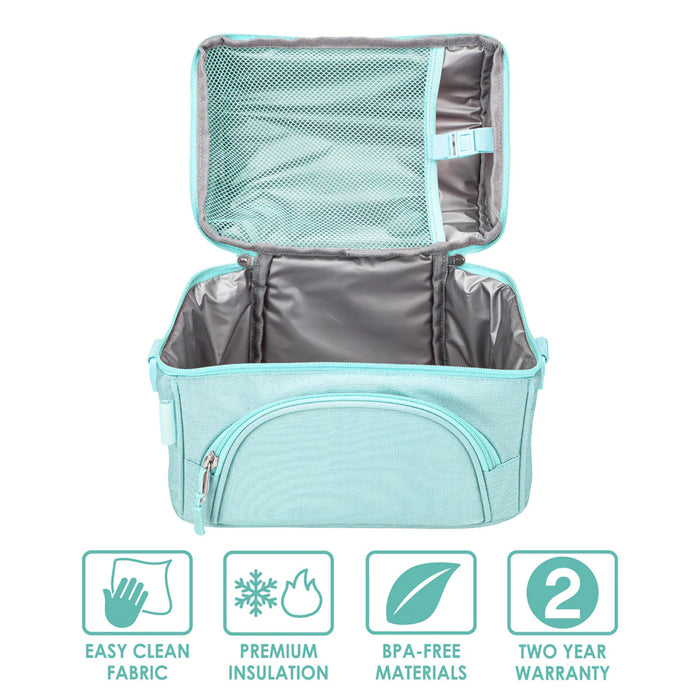 Bentgo Deluxe Lunch Bag (Coastal Aqua)