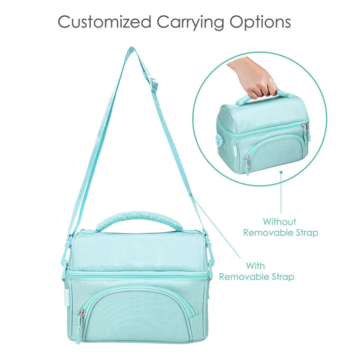 Bentgo Deluxe Lunch Bag (Coastal Aqua)