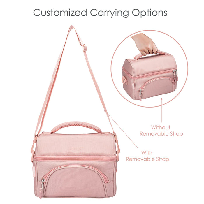 Bentgo Deluxe Lunch Bag (Blush)