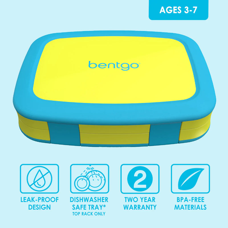 BENTGO Kids bento lunchbox (Citrus Yellow)