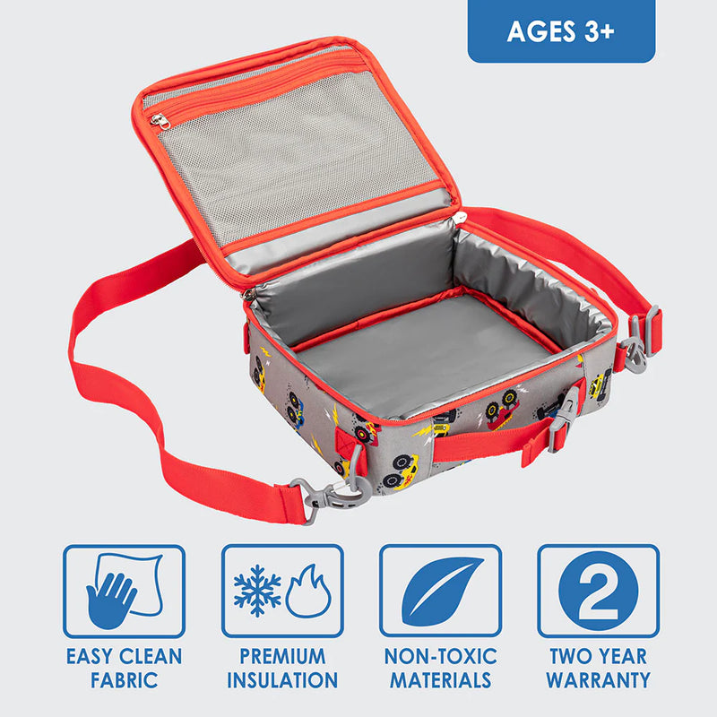 Bentgo Kids Print Lunch Bag - Trucks