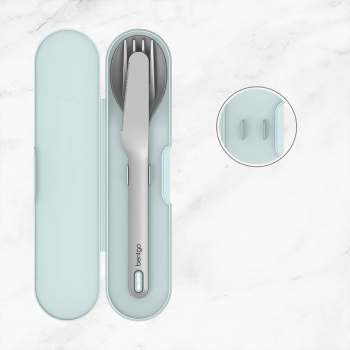 Bentgo S/S Travel Utensil Set Aqua