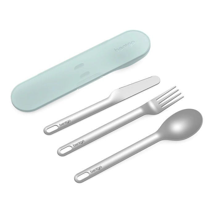 Bentgo S/S Travel Utensil Set Aqua