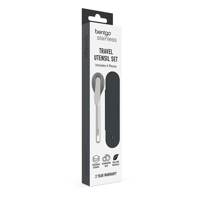 Bentgo S/S Travel Utensil Set Black